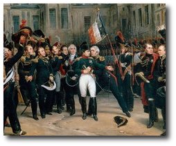 L'adieu de Fontainebleau